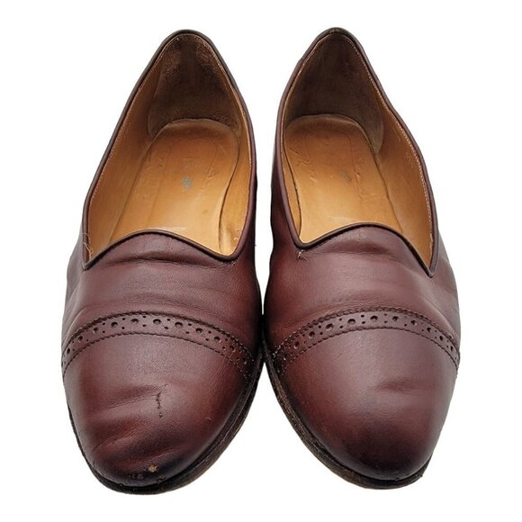 Vintage Ralph Lauren Women's 4767 Leather Flats Loafers Sz 9B - Picture 3 of 12